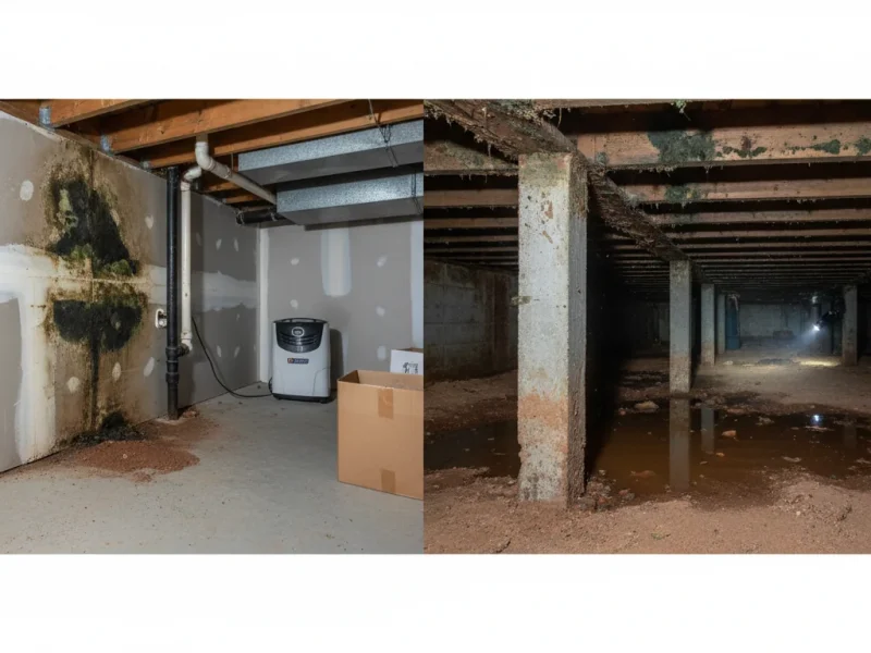 Basement and Crawl Space Mold in Jacksonville Homes